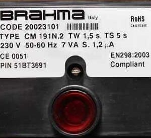 CM191N.2 - 20023101 - CONTROLLO FIAMMA