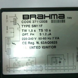 SM11F - 37112008 - CONTROLLO FIAMMA